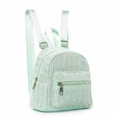 حقيبة قش مبسط ظهر بناتي