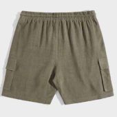 شورت قصير جيب جانبي قلاب